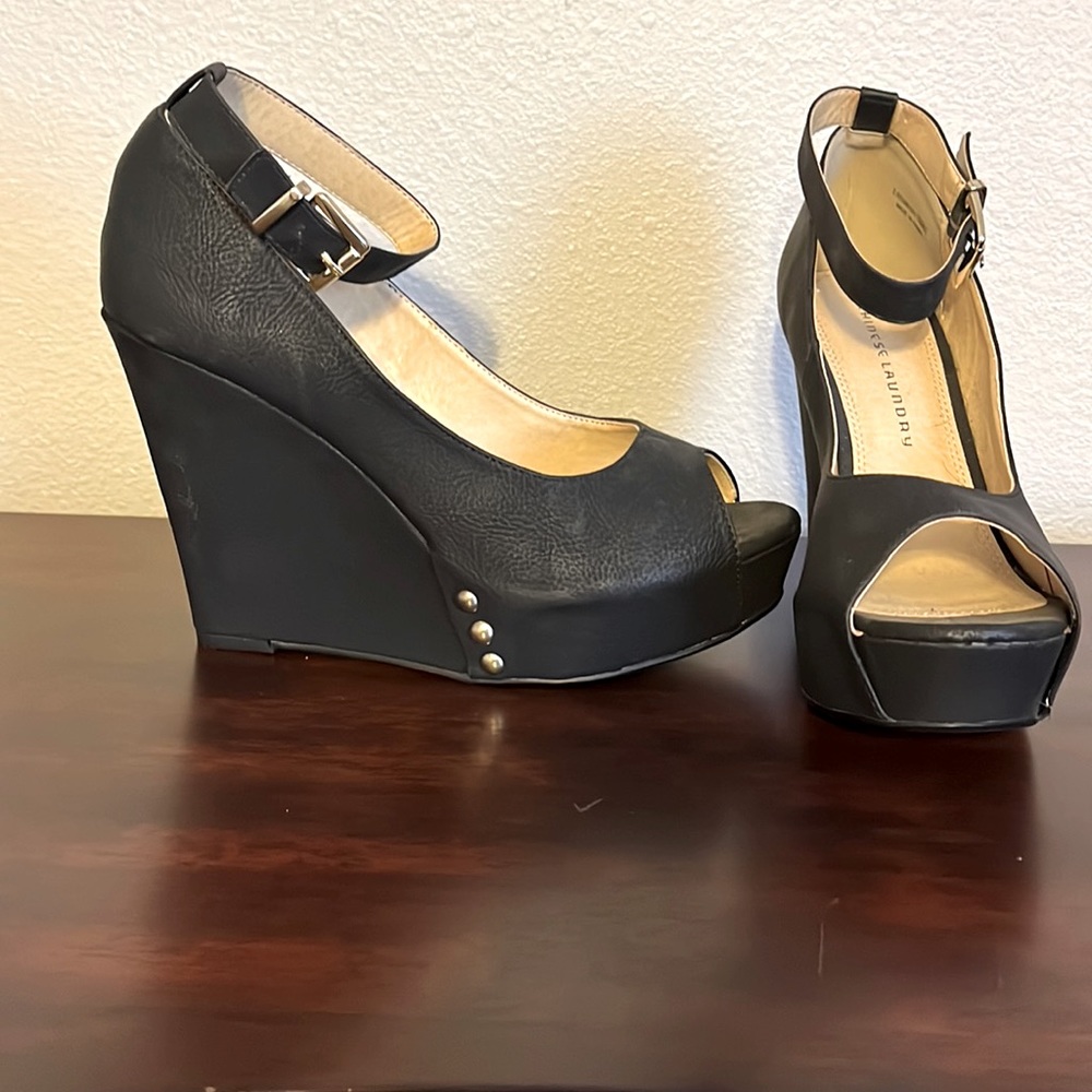 Chinese Laundry wedge heel